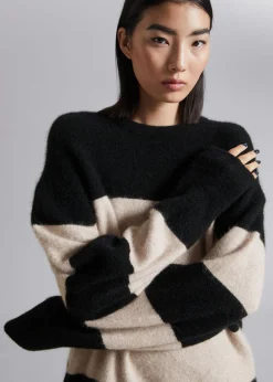 Cheap Afslappet Alpaka Striktroje Kvinder Strik