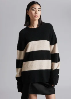 Cheap Afslappet Alpaka Striktroje Kvinder Strik