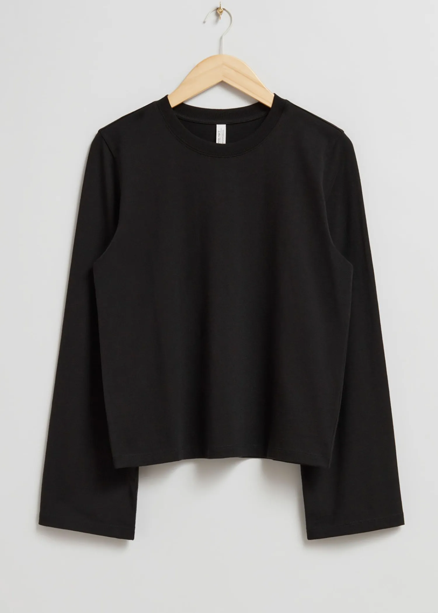 Best Sale Afslappet Jersey Top Kvinder Denim