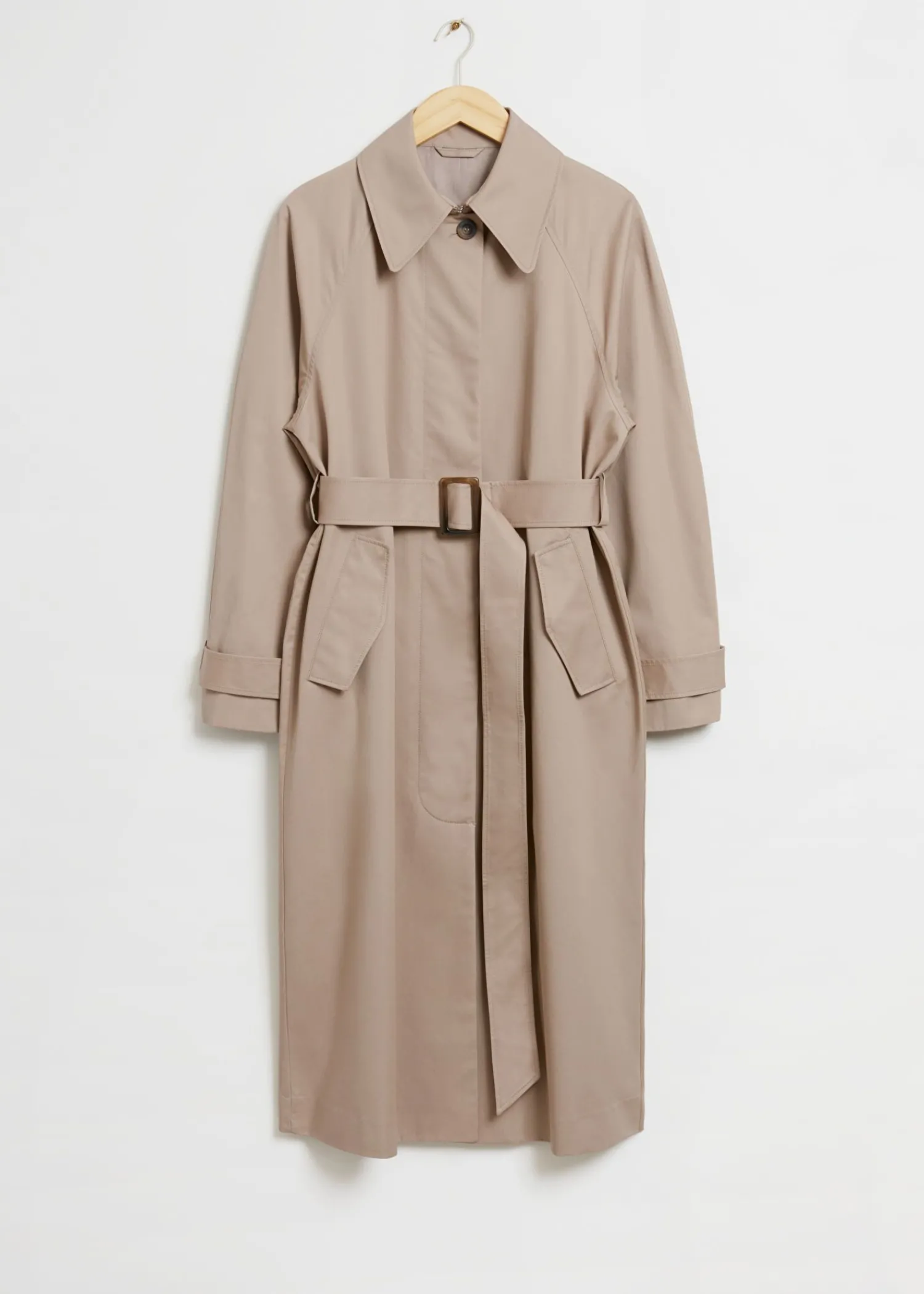 Cheap Afslappet Mellemlang Trenchcoat Kvinder Frakker & Jakker