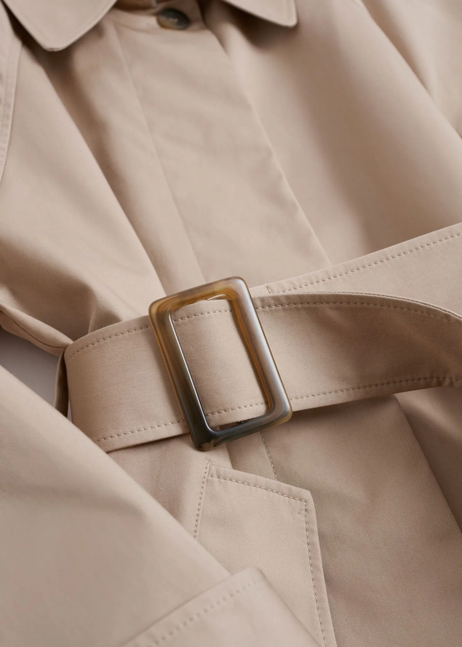 Cheap Afslappet Mellemlang Trenchcoat Kvinder Frakker & Jakker