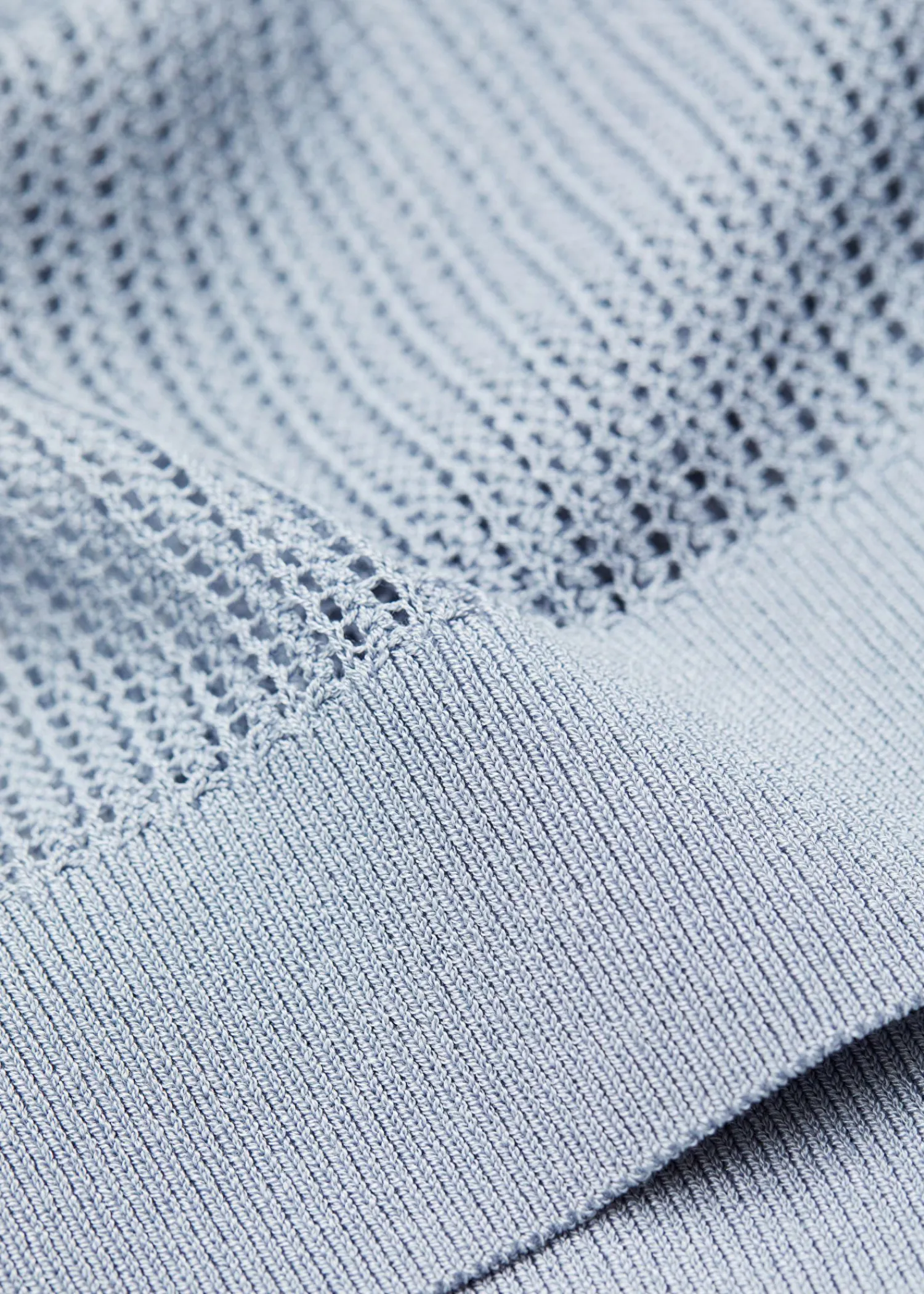 Outlet Afslappet Pointelle Strikket Poloshirt Kvinder Toppe