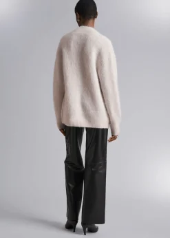 Best Sale Afslappet Strik Cardigan Kvinder Strik