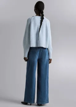 New Afslappet Strik Cardigan Kvinder Strik