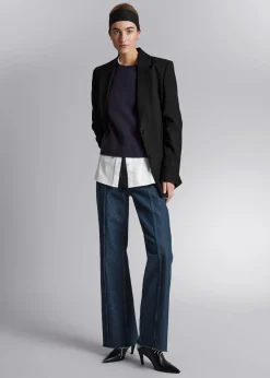 Fashion Afslappet Striktroje Kvinder Strik