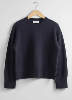 Fashion Afslappet Striktroje Kvinder Strik