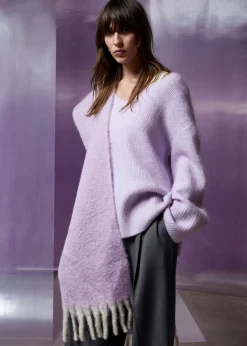 Discount Afslappet Striktroje Kvinder Strik