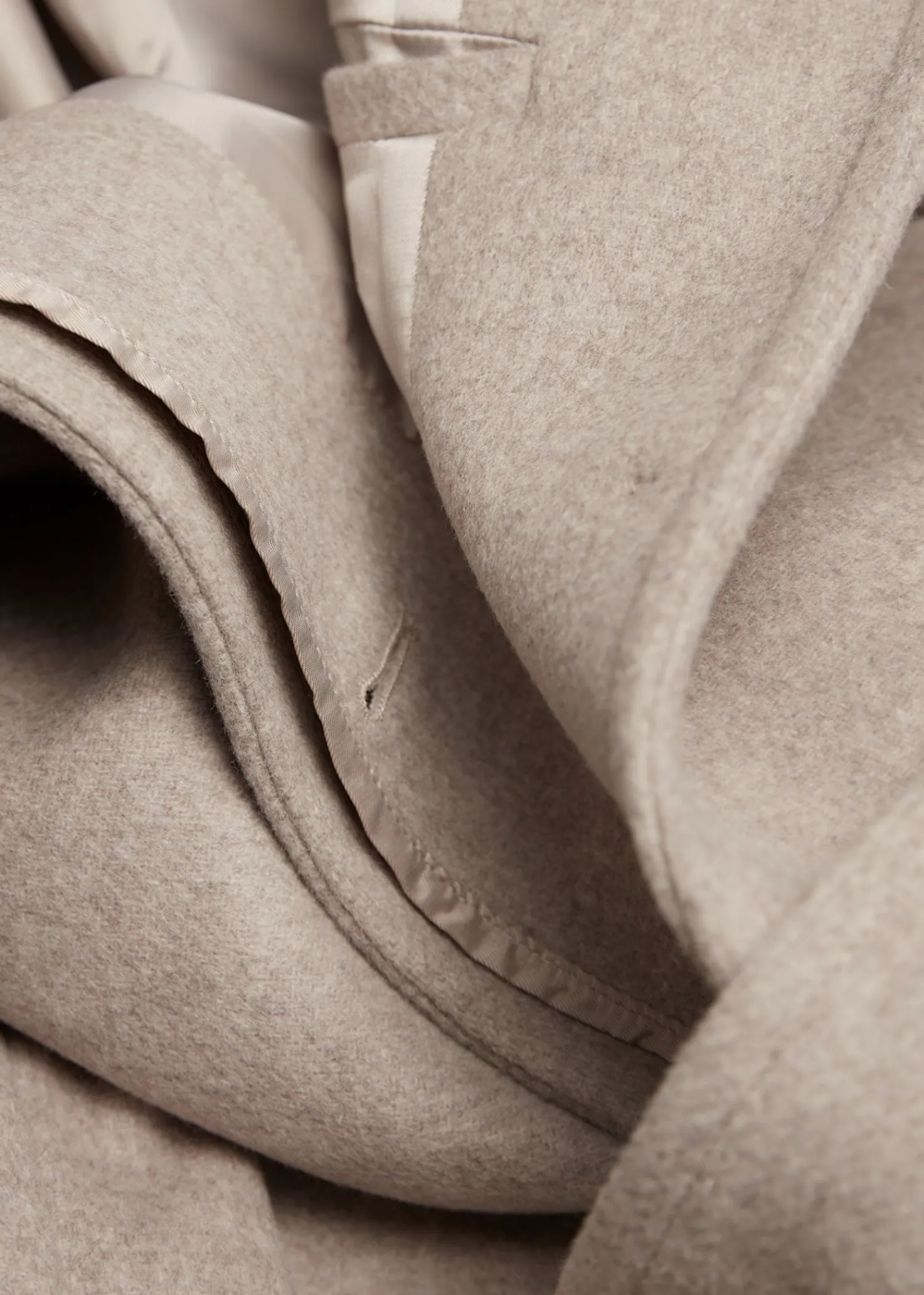 New Afslappet Uldfrakke Med Baelte Kvinder Frakker & Jakker