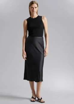 Best A-Line Midi Nederdel Kvinder Nederdele