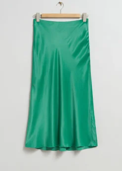 Store A-Line Midi Nederdel Kvinder Nederdele