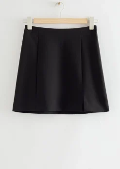 Discount A-Line Mini Nederdel Kvinder Nederdele