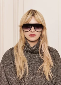 Best Aviator Shield Solbriller Kvinder Solbriller