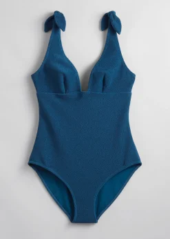 Cheap Badedragt Med Slojfedetaljer Kvinder Badetøj