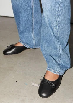 Shop Balletlejligheder I Laeder Kvinder Lejligheder