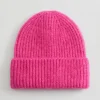 Shop Beanie Af Uldblanding Kvinder Hovedbeklædning