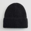 Shop Beanie Af Uldblanding Kvinder Matchende Sæt