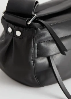 Outlet Blodt Laeder Crossbody-Taske Kvinder Tasker