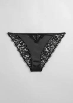 Online Blomstrede Blonder Mini Trusser Kvinder Underdele