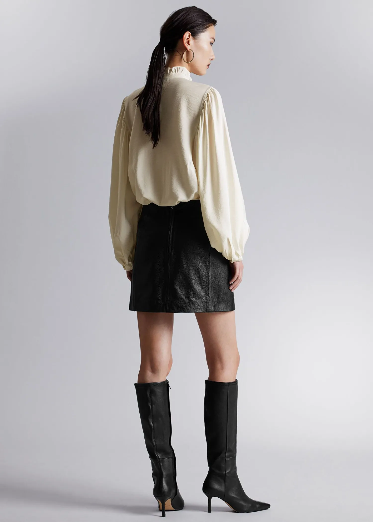 Shop Bluse Med Flaesekrave Kvinder Bluser Og Skjorter