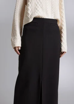 Cheap Blyant Maxi-Nederdel Kvinder Nederdele