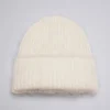 Fashion Borstet Mohair-Blend Beanie Kvinder Matchende Sæt