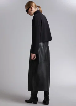 Online Boxy Rullekrave Striktroje Kvinder Strik