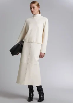 Best Sale Boxy Rullekrave Striktroje Kvinder Strik