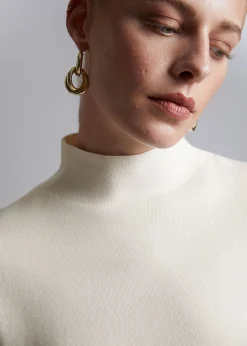 Best Sale Boxy Rullekrave Striktroje Kvinder Strik