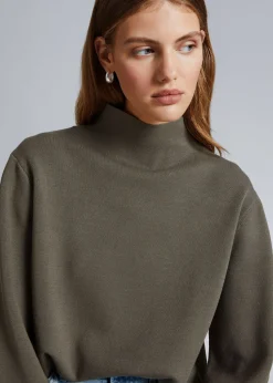 Best Boxy Rullekrave Striktroje Kvinder Strik