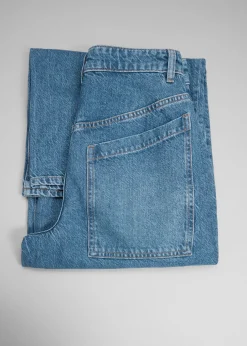 Store Brede Baggy Jeans Kvinder Denim
