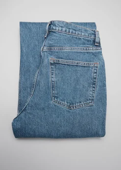Outlet Brede Jeans Kvinder Denim