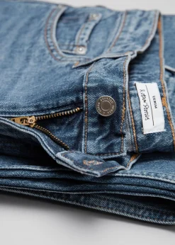Outlet Brede Jeans Kvinder Denim