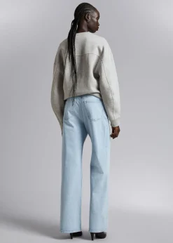 Sale Brede Jeans Kvinder Jeans