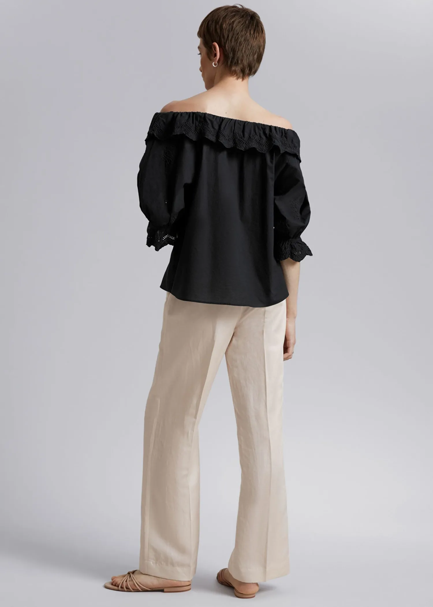 New Broderet Bluse Kvinder Bluser Og Skjorter