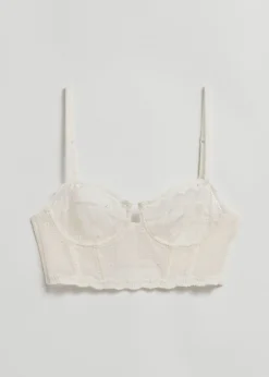 Best Sale Broderet Bustier Bh Kvinder Bh'Er