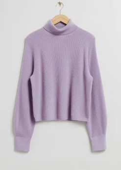 Hot Cashmere Rullekrave Sweater Kvinder Kashmir