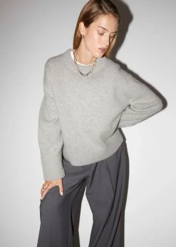 Store Cashmere-Blend Striktroje Kvinder Kashmir