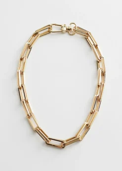 Store Chunky Chain Link Halskaede Kvinder Halskaeder