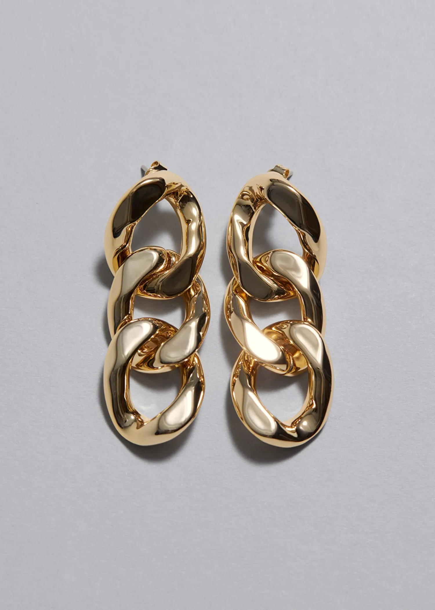 New Chunky Drop Chain Oreringe Kvinder Oreringe