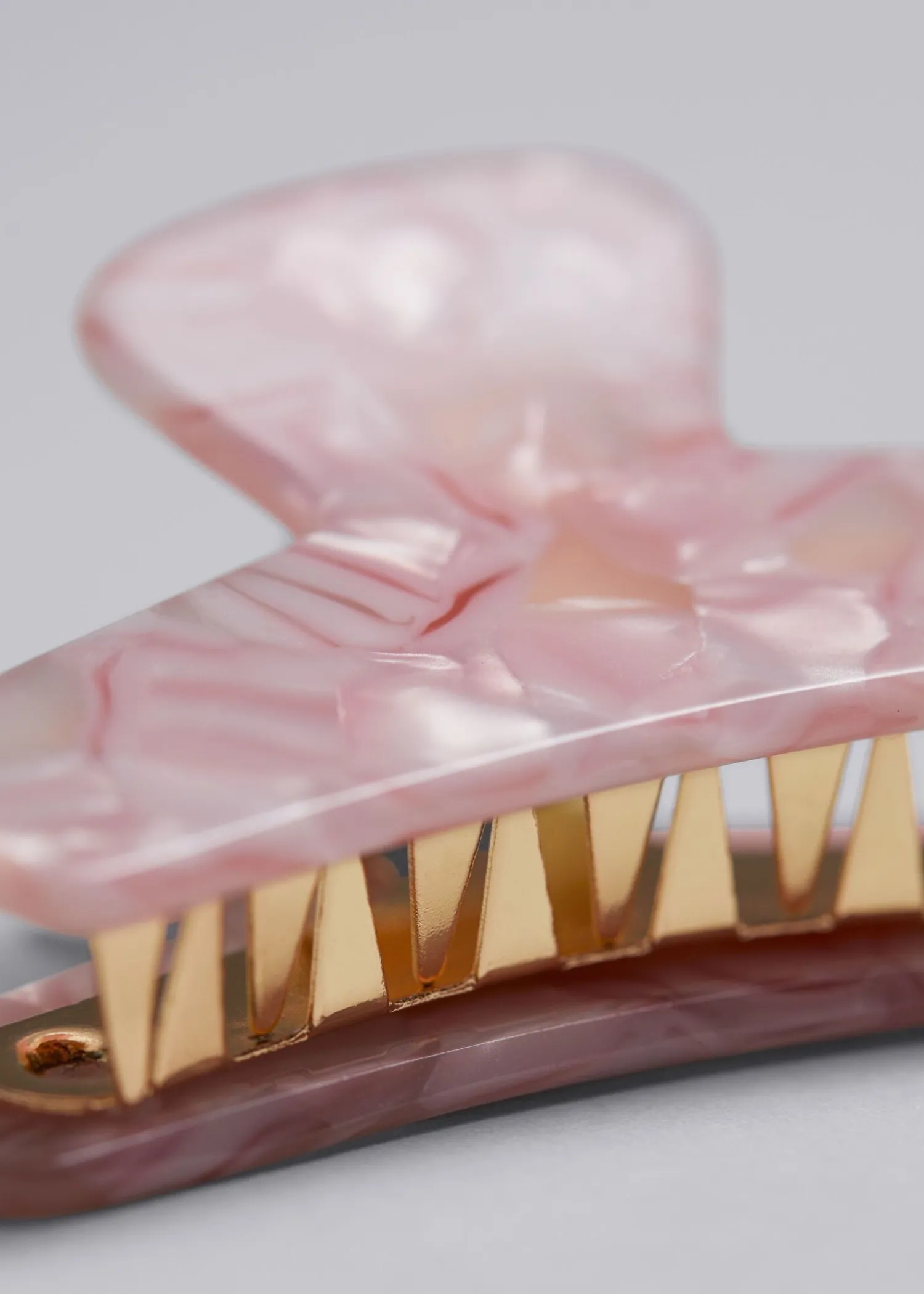 Outlet Clouded Acetate Hair Grip Kvinder Hårtilbehør