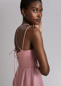 Hot Cowl-Neck Kjole Kvinder Kjoler