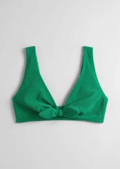 Online Crepe Knot Tie Bikinitop Kvinder Bikinier