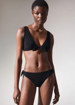Store Crepe Knot Tie Bikinitrusser Kvinder Bikinier