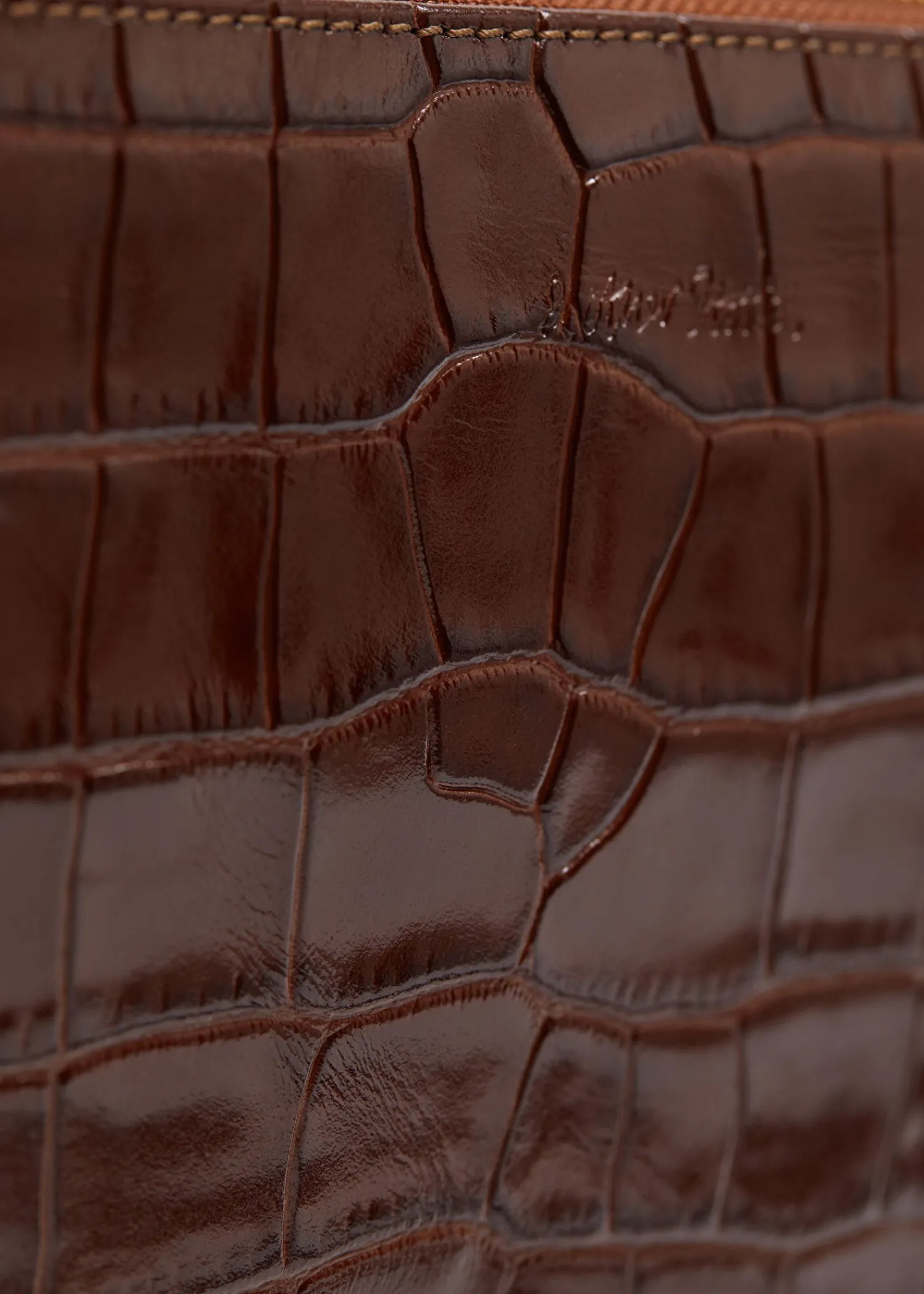 Clearance Croco Laedertaske Kvinder Tasker