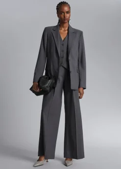 New Enkeltradet Blazer Kvinder Blazere