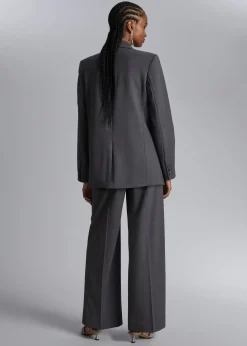 New Enkeltradet Blazer Kvinder Blazere