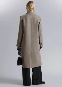 Discount Enkeltradet Frakke Kvinder Frakker & Jakker