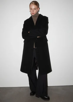 Store Enkeltradet Frakke Kvinder Frakker & Jakker