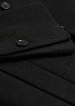 Cheap Enkeltradet Uldfrakke Kvinder Frakker & Jakker