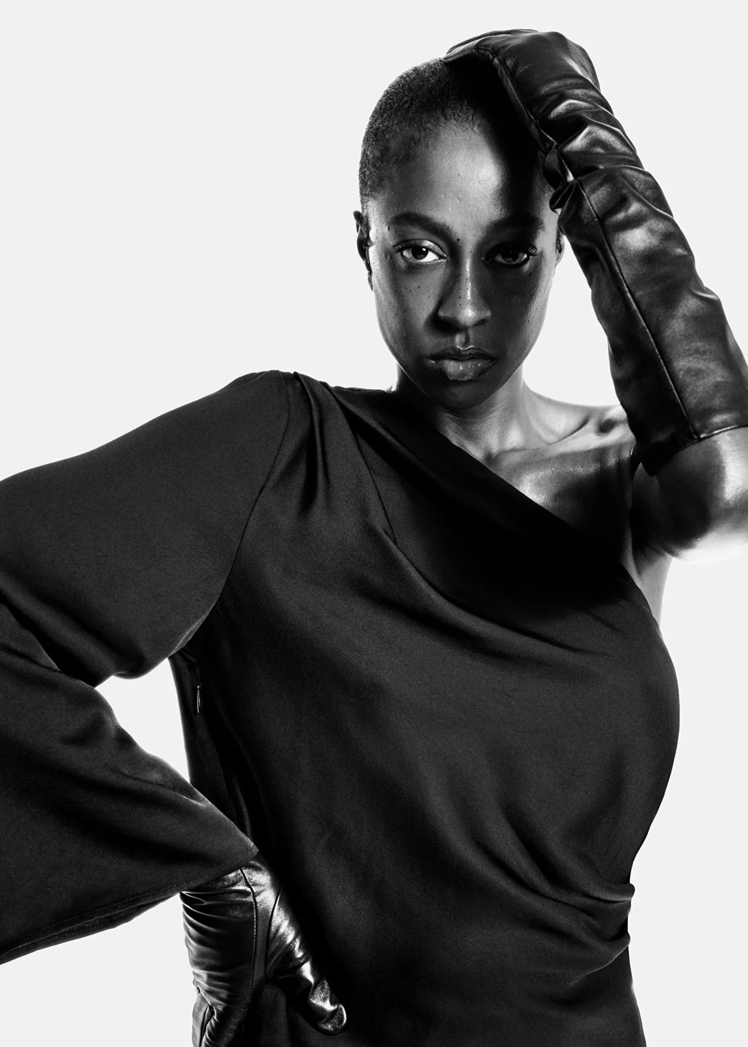 Online En-Skulder Satin Top Kvinder Toppe